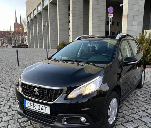 Peugeot 2008 cena 47500 przebieg: 46000, rok produkcji 2019 z Wrocław małe 46